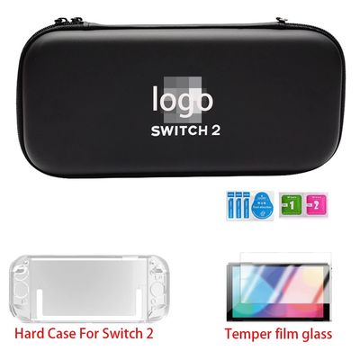 Imagen 2 del producto Pack Full Estuche Funda Mica Grips + Para Nintendo Switch 2 Negro