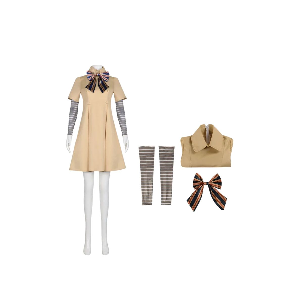 GENERICO - Disfraz De Muñeca Robot Niña Cosplay