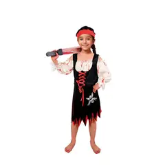GENERICO - Disfraz De Pirata Niña Cosplay