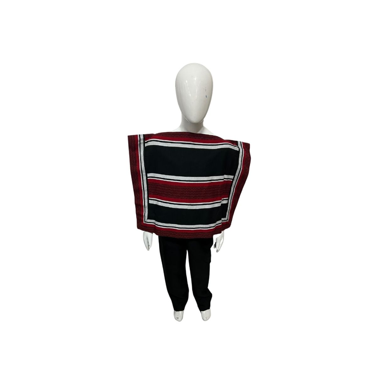 GENERICO - Manta Poncho Juvenil- Adulto Huaso Cueca Fiestas Patrias