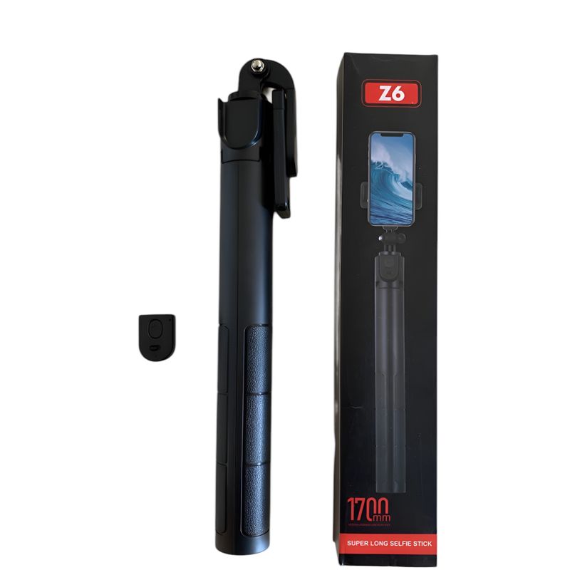GENERICO - Kit Palo Selfie Bluetooth Monopod + Tripode Tiktok 170cm