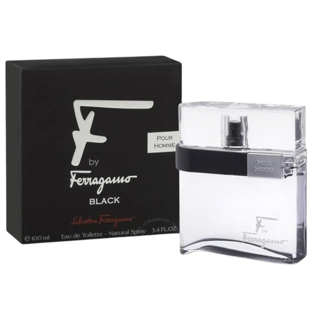 SALVATORE FERRAGAMO - Salvatore Ferragamo F By Ferragamo Homme Black Edt 100ml