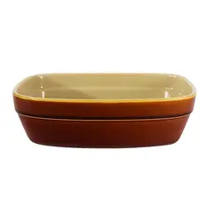 BUENISIMO - Fuente de Cerámica phorno tipo Gres-P-0213-BE-CFDG