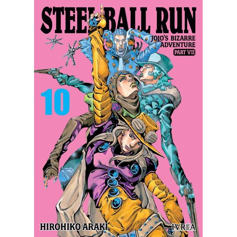 IVREA - Manga Jojo's Bizarre Adventure Parte 7: Steel Ball Run 10 Ivrea Argentina