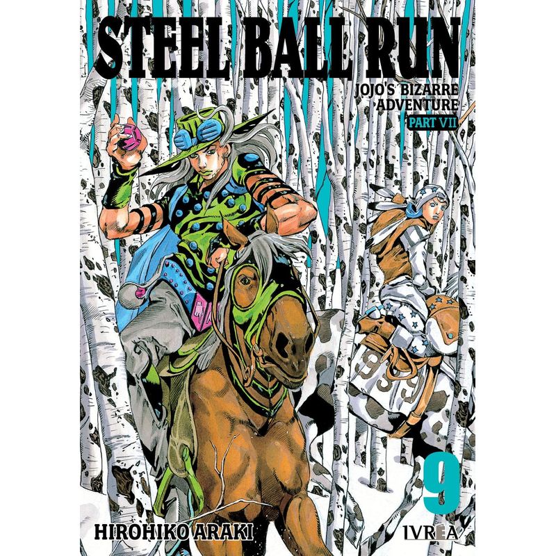 IVREA - Manga Jojo's Bizarre Adventure Parte 7: Steel Ball Run 09 Ivrea Argentina
