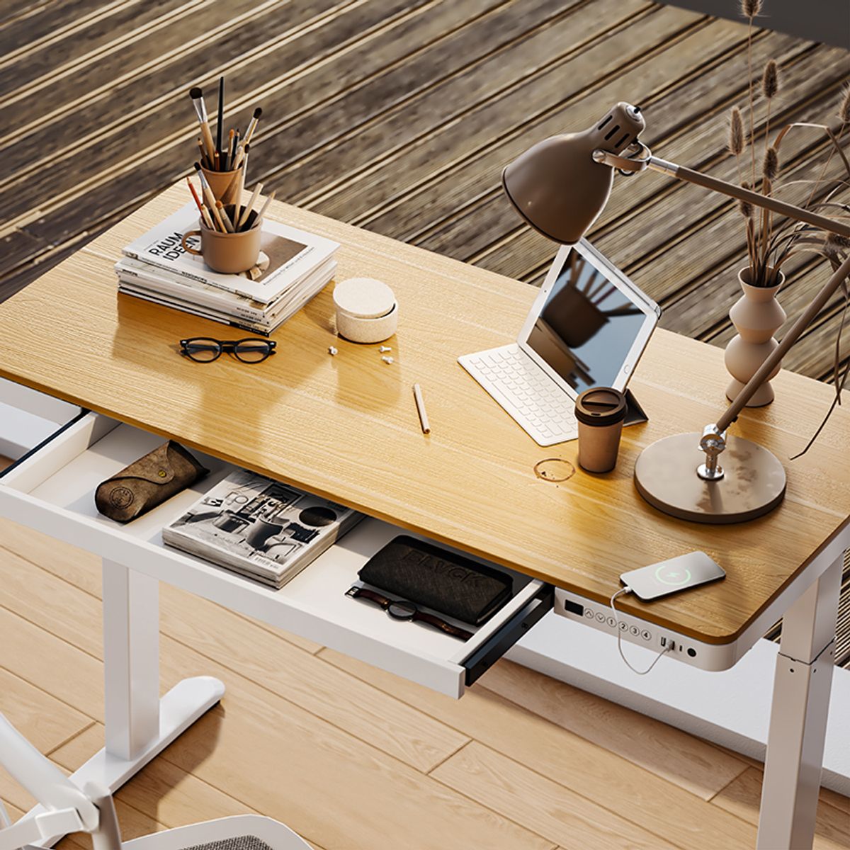 UPLIFT - Escritorio Eléctrico Regulable Smart UpLift 120x60cm