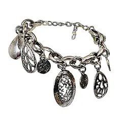 VIVAFELICIA - Pulsera Charms Dubai Plateado