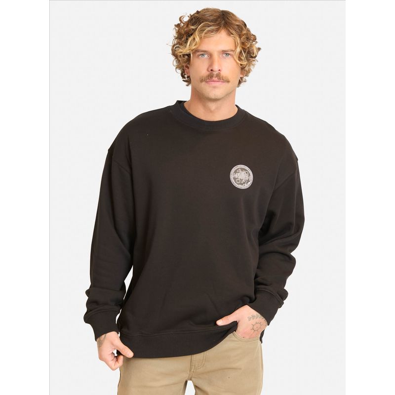 MAUI AND SONS - Poleron CR Brisaria Negro Hombre Maui And Sons - Negro