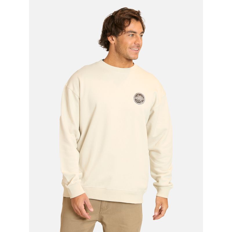MAUI AND SONS - Poleron CR Brisaria Beige Hombre Maui And Sons - Beige
