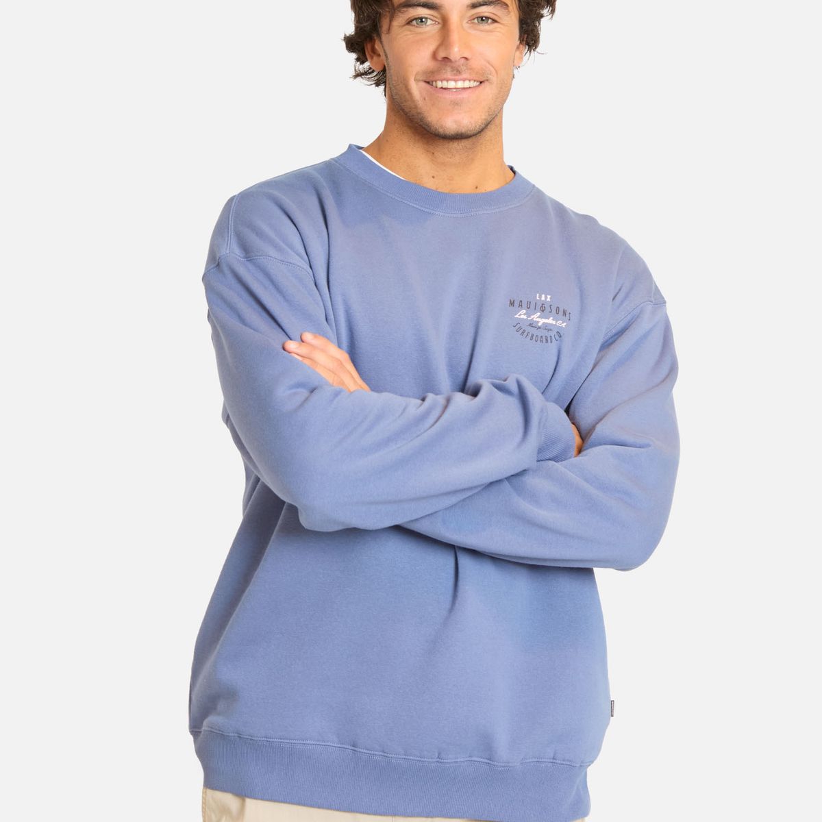 MAUI AND SONS - Poleron CR Sunvara Morado Hombre Maui And Sons - Morado