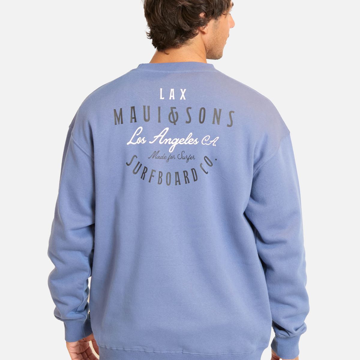 MAUI AND SONS - Poleron CR Sunvara Morado Hombre Maui And Sons - Morado