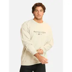 MAUI AND SONS - Poleron CR Oceandra Beige Hombre - Beige