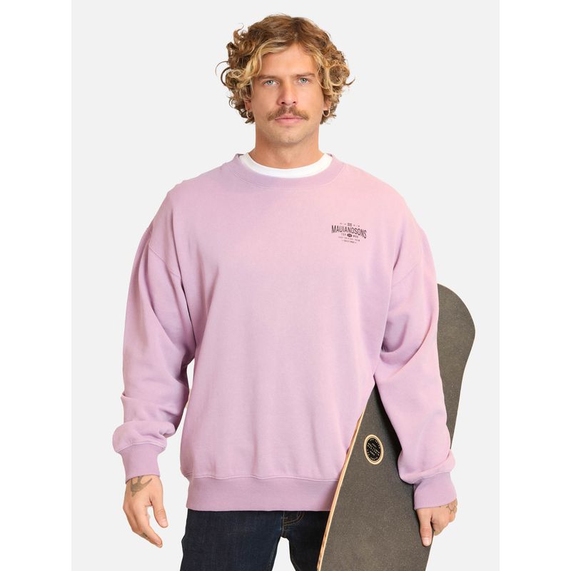 MAUI AND SONS - Poleron CR Soloria Morado Hombre Maui And Sons - Morado