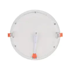 WANT - Panel Redondo Embutido 18W Luz Calida