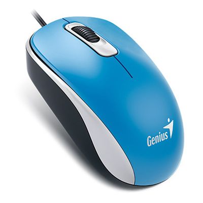 Imagen 2 del producto Mouse Optico Ergonómico Cable USB 1000dpi DX-110 Azul