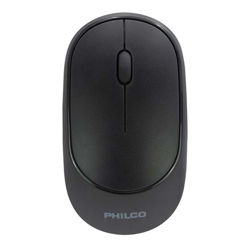PHILCO - Mouse Philco Inalámbrico Con Recepción USB 1200 Dpi Negro