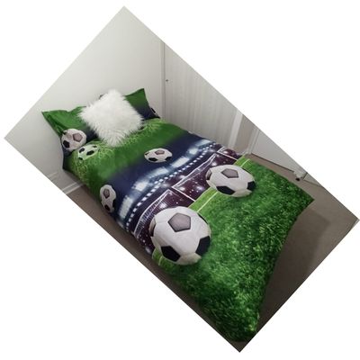 Imagen 2 del producto Cubre plumón para cama 1.5 plazas diseño 3D Deportivo