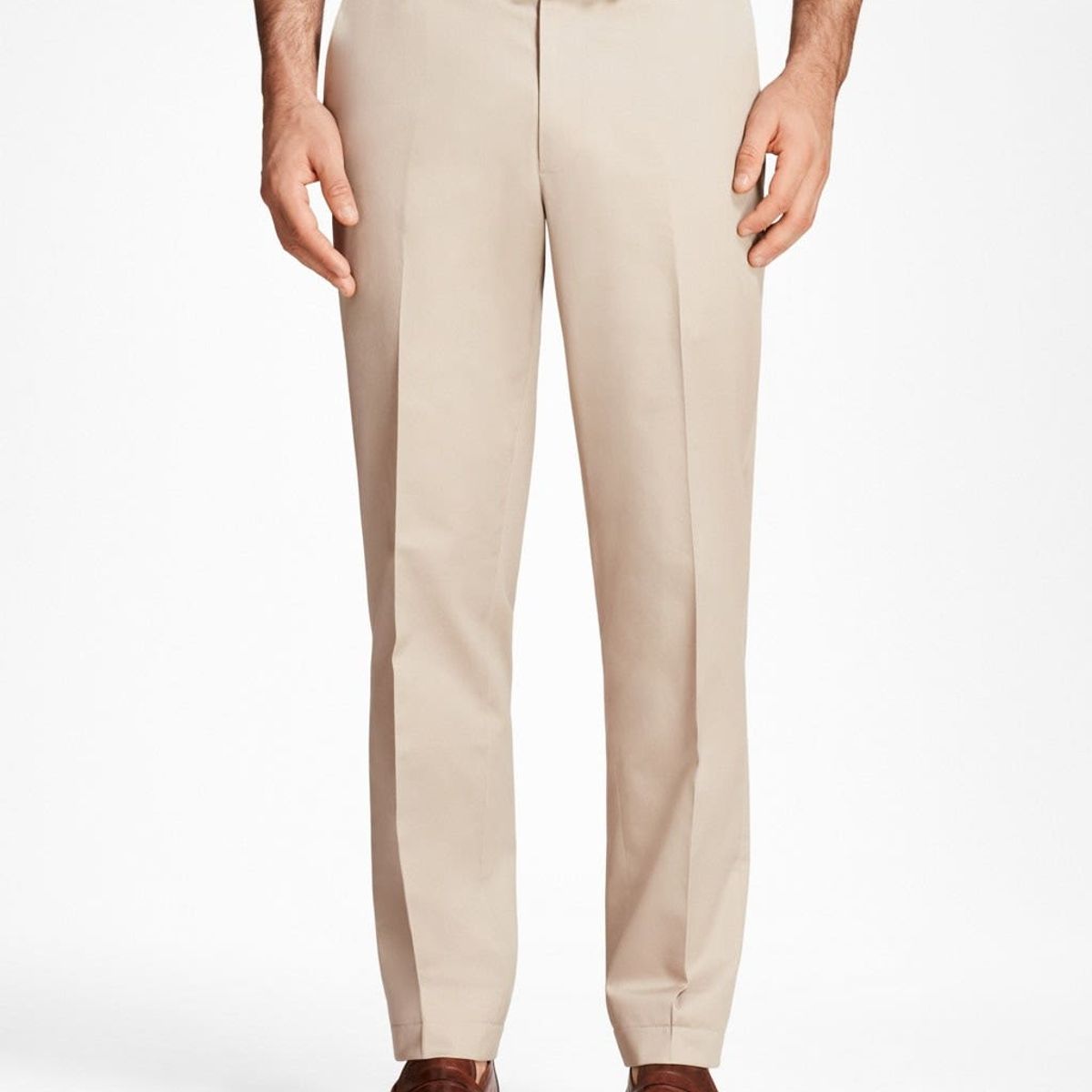 BROOKS BROTHERS - Pantalon Hombre Slim Fit Advantage Chinos Beige