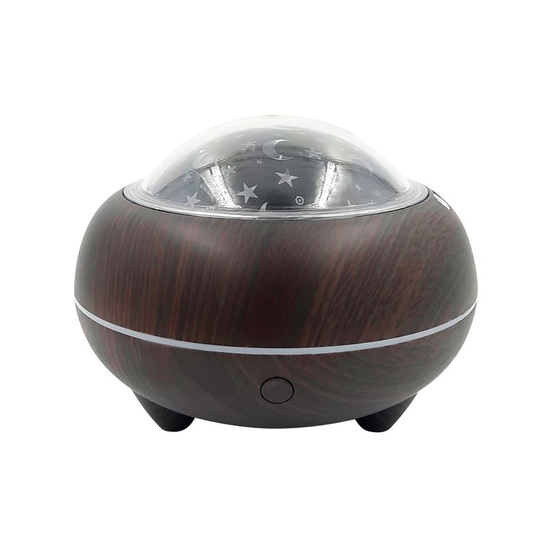 GENERICO - Difusor De Aromas Humidificador PVT 300 ML Apagado Automatico Luces LED