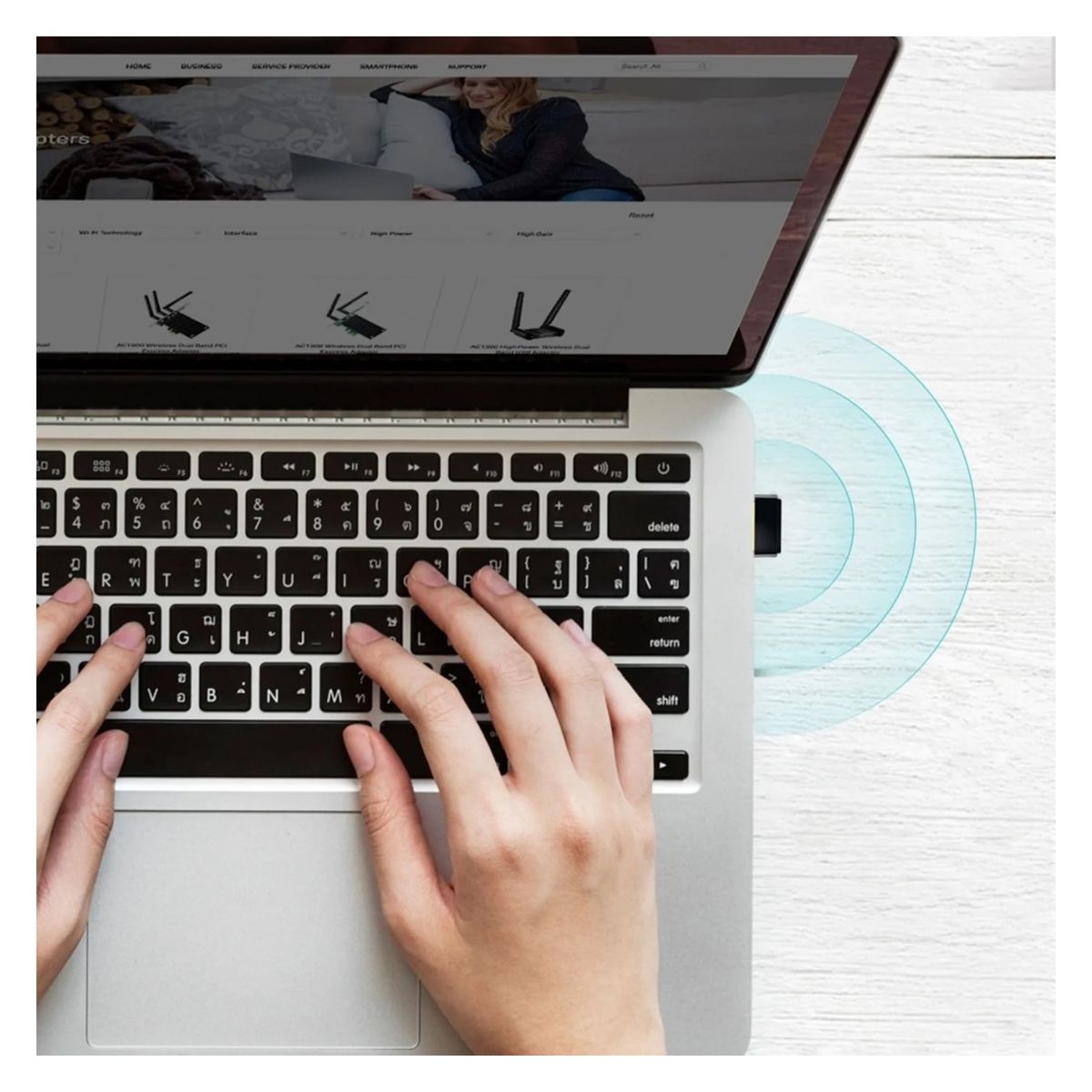 TP LINK - Adaptador Nano USB Wi-Fi AC600 Doble Banda Tp-link