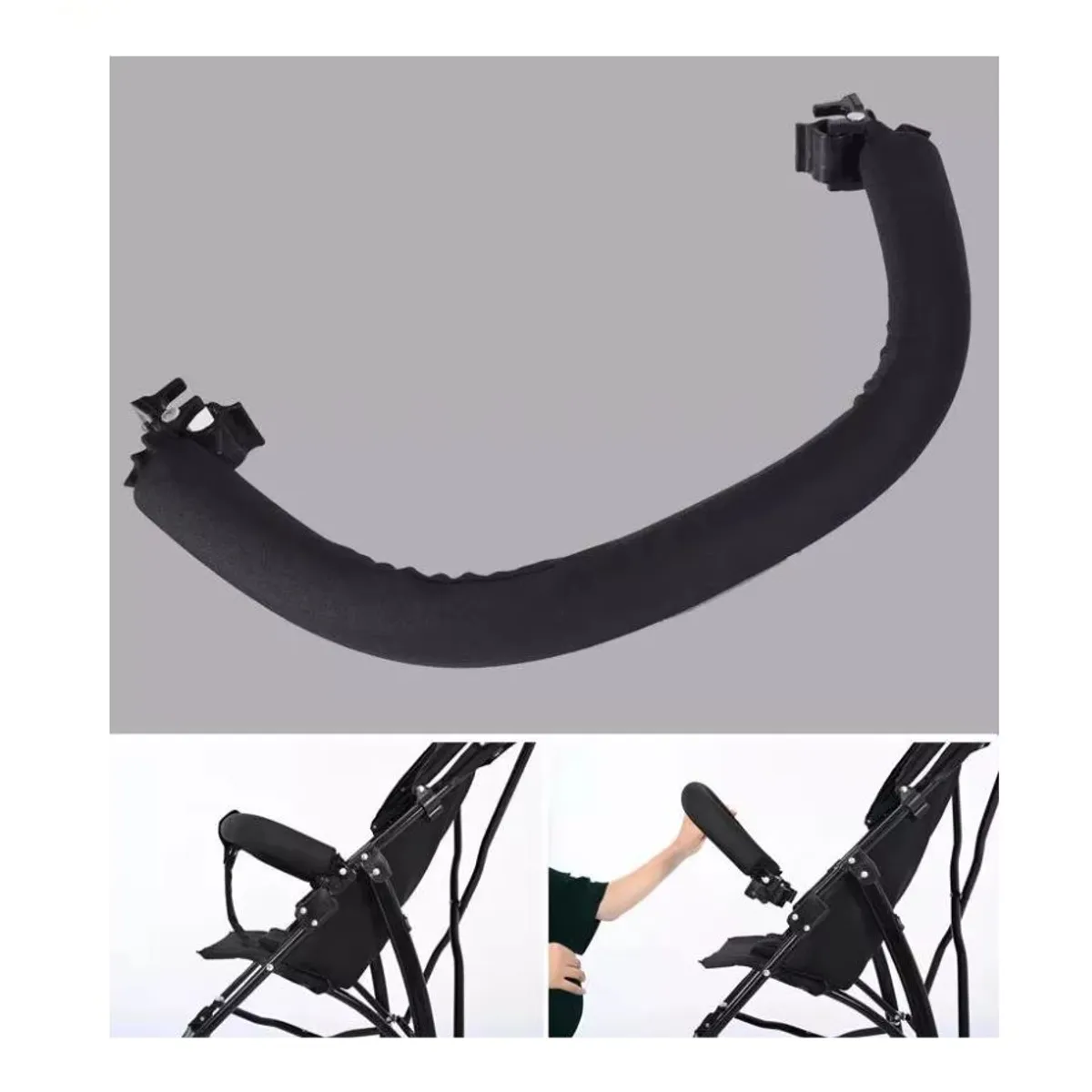 GENERICO - Coche Paragua De Bebé Osito Plegable Rosa