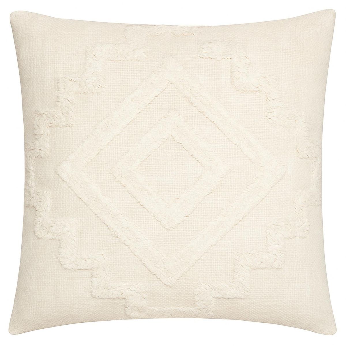 ATMOSPHERA - Cojín Decorativo Diseño Inca Algodón y Poliéster Atmosphera - Beige