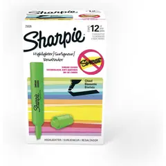 SHARPIE - Pack 12 destacadores verde