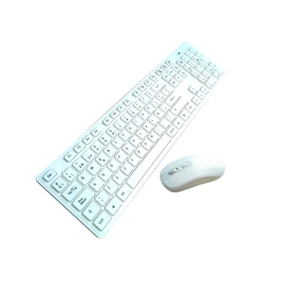 GENERICO - Kit Teclado Inalámbrico - Mouse  2.4g Protector Ultra Slim