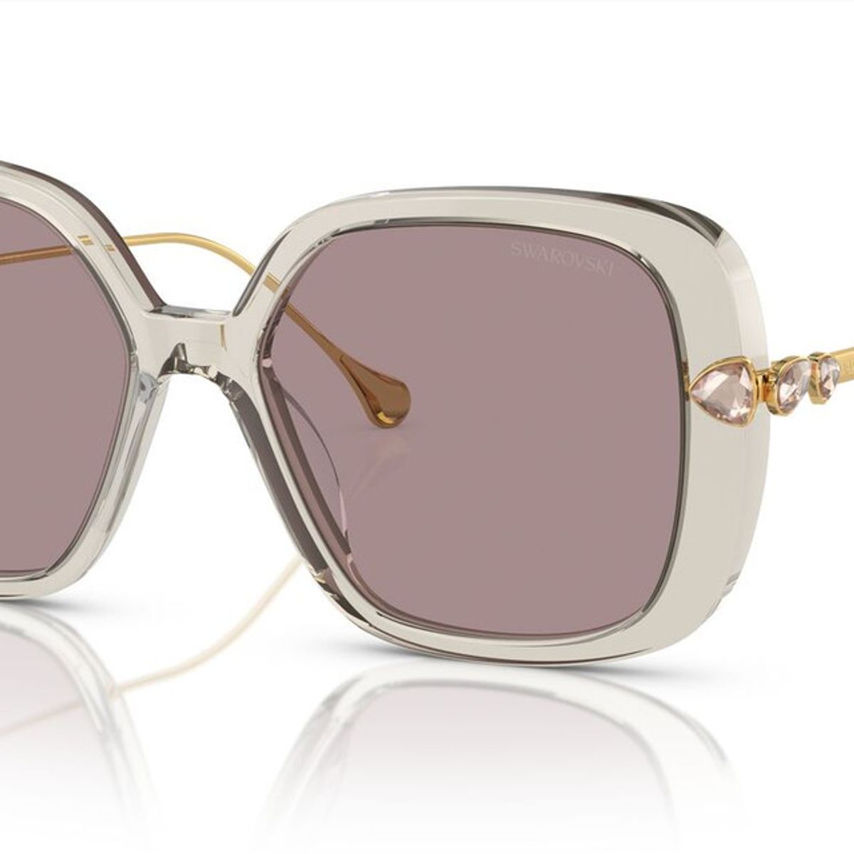 SWAROVSKI - Anteojos De Sol Swarovski  SK6011 Café Mujer