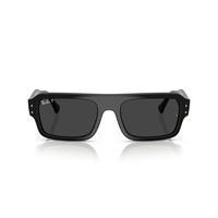 Anteojos De Sol Ray-Ban Flacko Black Polar Black RB4454 Negro Unisex