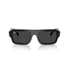 RAY BAN - Anteojos De Sol Ray-Ban Flacko Black Polar Black RB4454 Negro Unisex