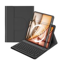 Carcasa 360°Con Teclado Para iPad 11th Generacion A16 Negro