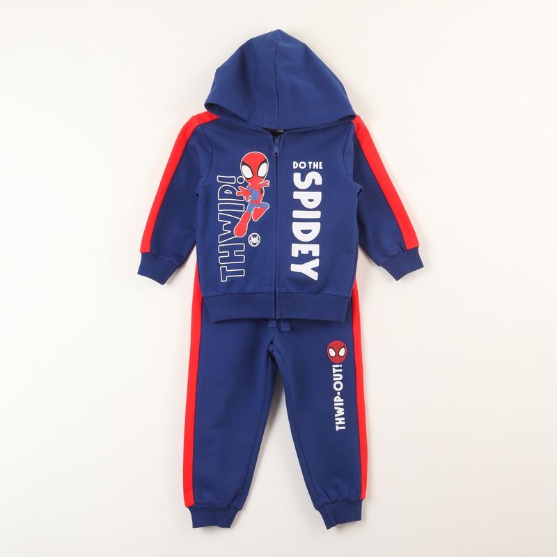 MARVEL - Conjunto Buzo Niño Spidey Thwip! Azul Marvel