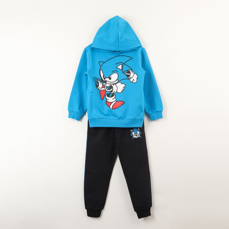 SONIC - Conjunto Buzo Niño Running Azul Sonic
