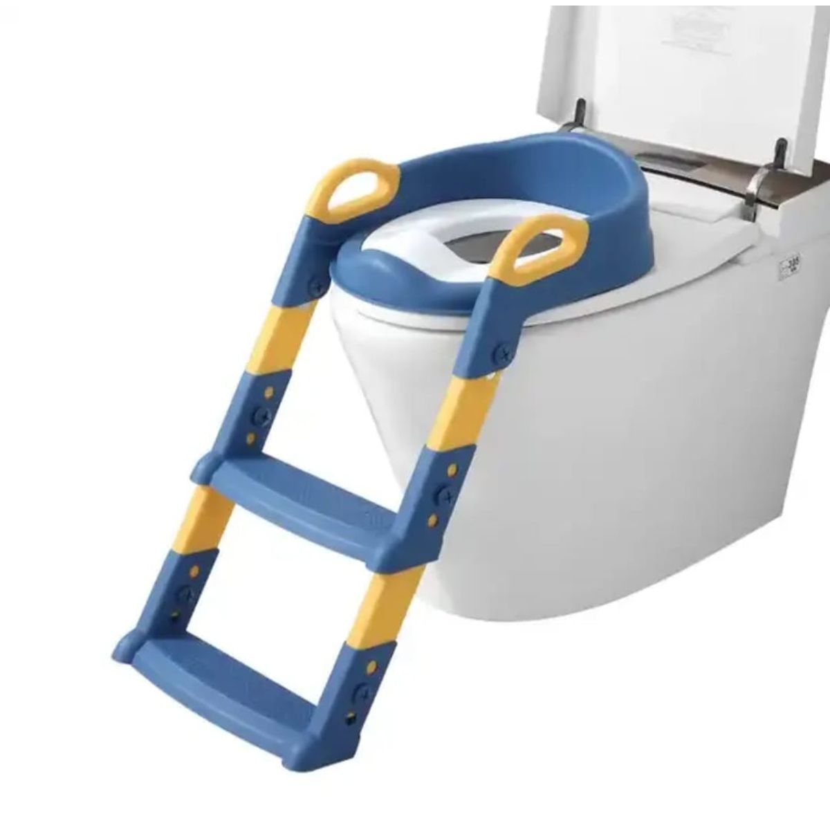 GENERICO - Asiento Adaptador Escalera Inodoro Wc Azul