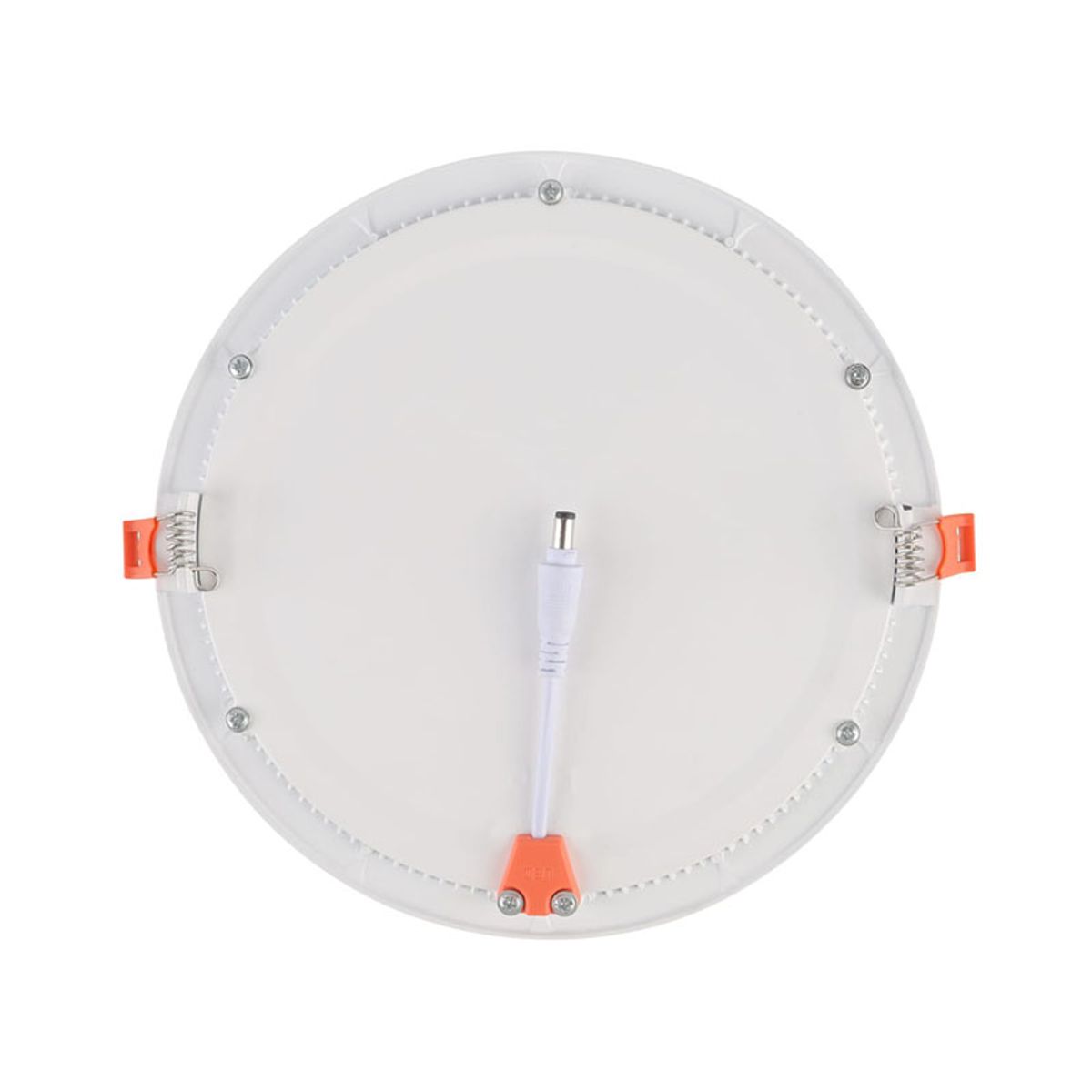 WANT - Panel Redondo Embutido 12W Luz Fria