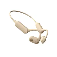 LANGSDOM - Audífonos Deportivos Estilo Abierto IPX5 21HR BE10 Beige