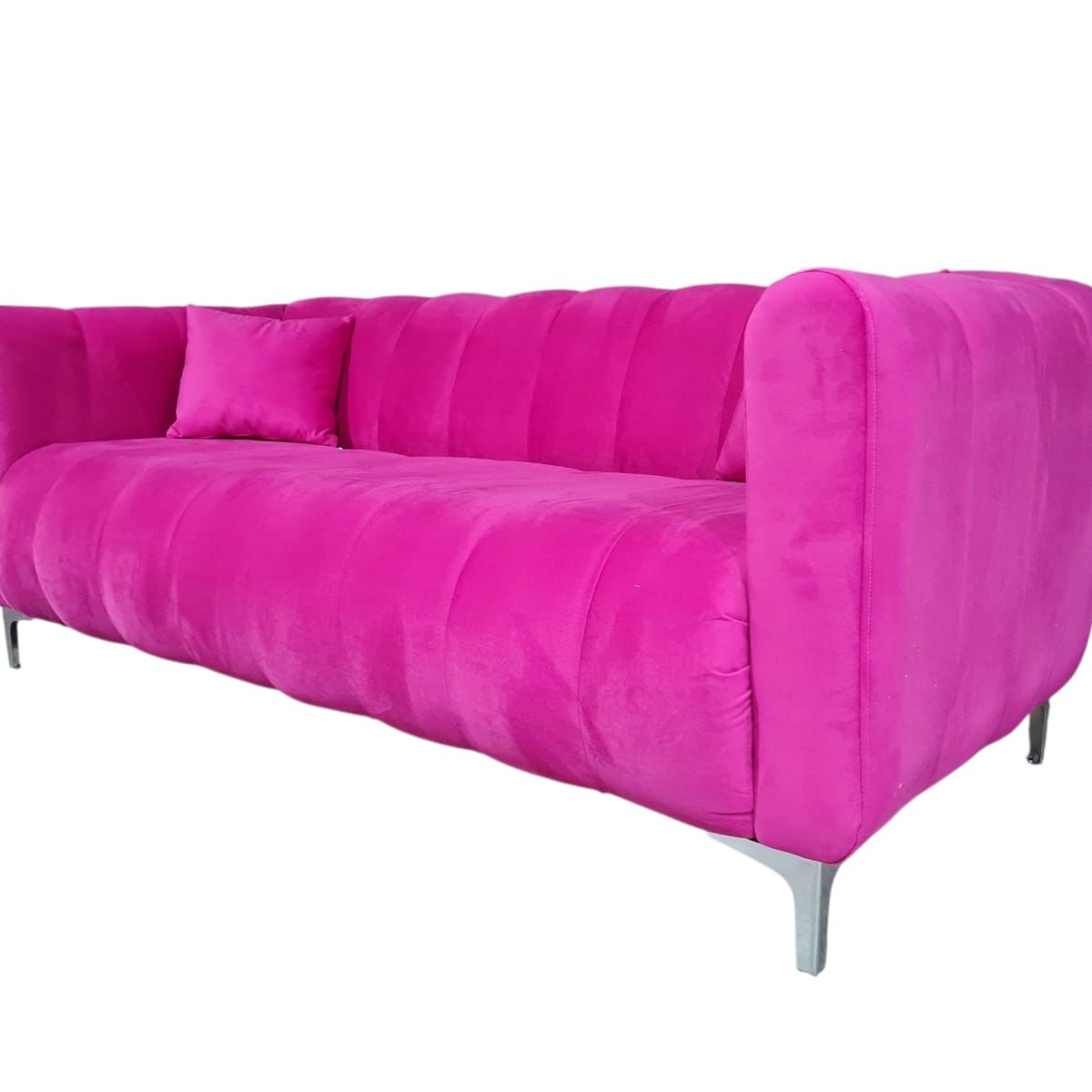 GENERICO - Sofa Martins 20 / 2 mts, Felpa Fucsia