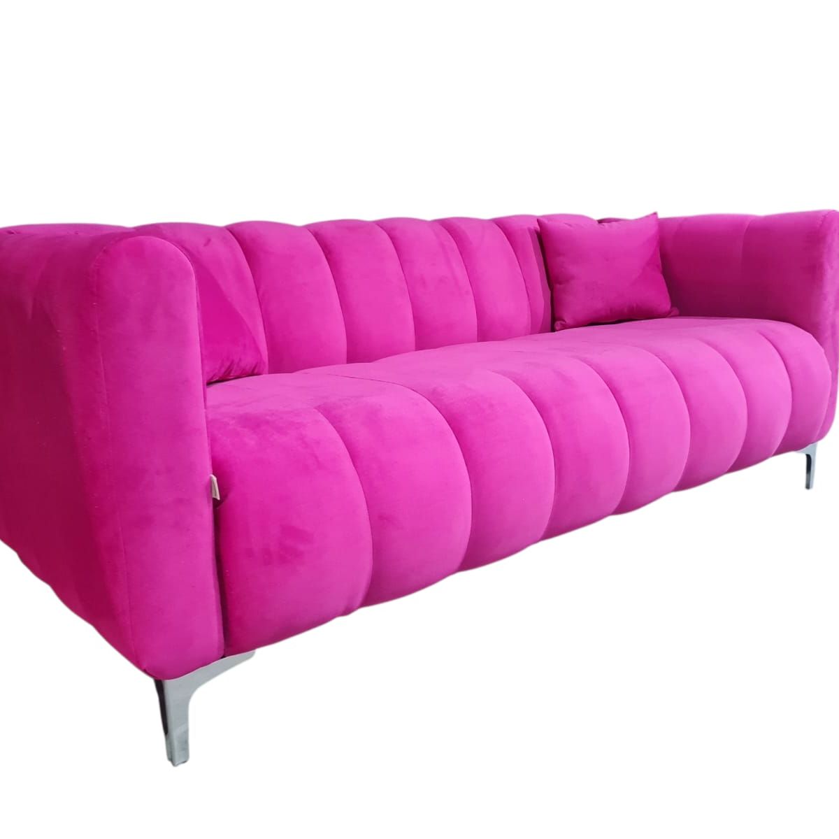 GENERICO - Sofa Martins 20 / 2 mts, Felpa Fucsia