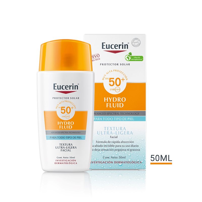 EUCERIN - Eucerin Protector Solar Facial Hydro Fluid SPF50+ 50ml