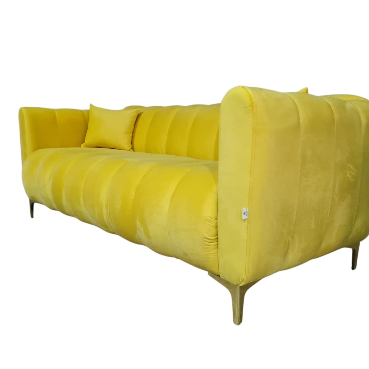 GENERICO - Sofa Martins 20 / 2 mts, Felpa Ocre