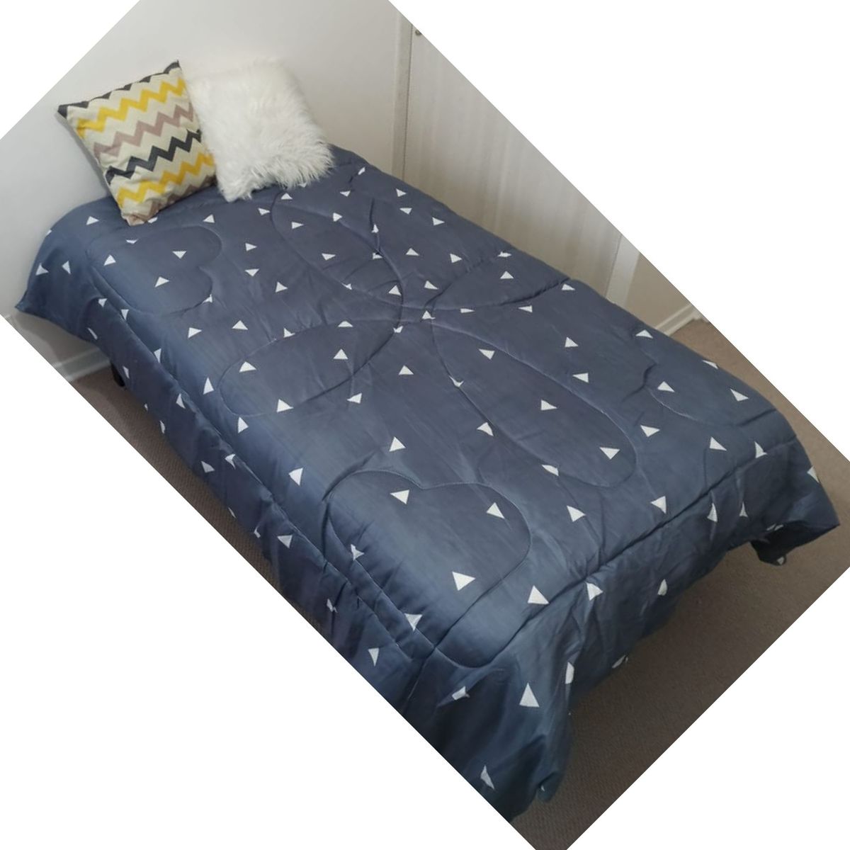 GENERICO - Plumón para cama 1.5 plazas Bermudas acolchado