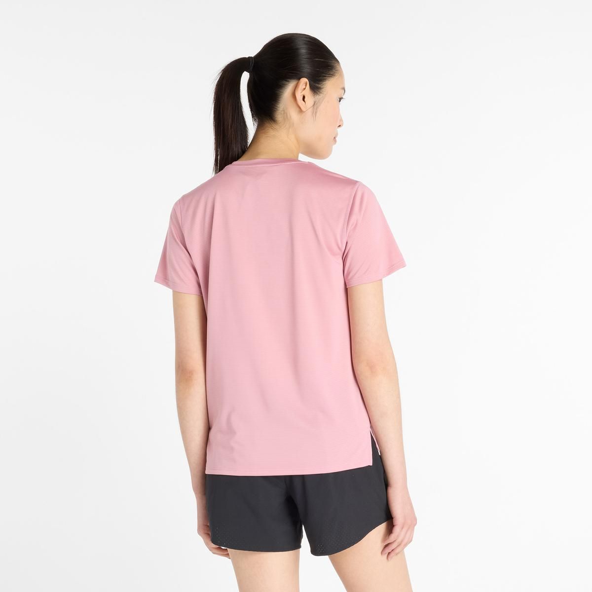 NEW BALANCE - Polera Running Mujer New Balance Sport Essentials Morada