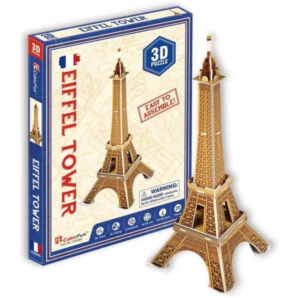 GENERICO - CUBIC S3006H EIFFEL TOWER