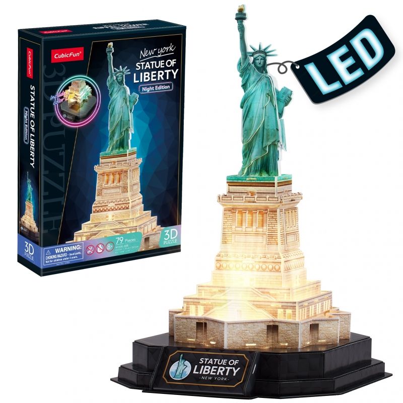 GENERICO - CUBIC L536H STATUE OF LIBERTY NIGHT EDITION