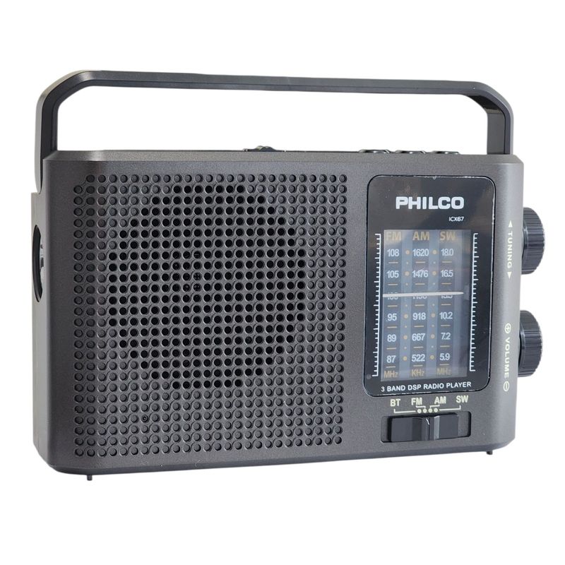 PHILCO - Radio Multibanda Recargable Bt ICX67 Philco