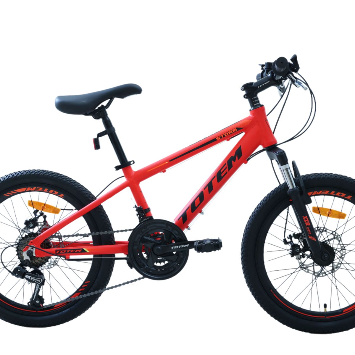 TOTEM - BICICLETA TOTEM MTB ARO 20 MODELO STORM ROJO
