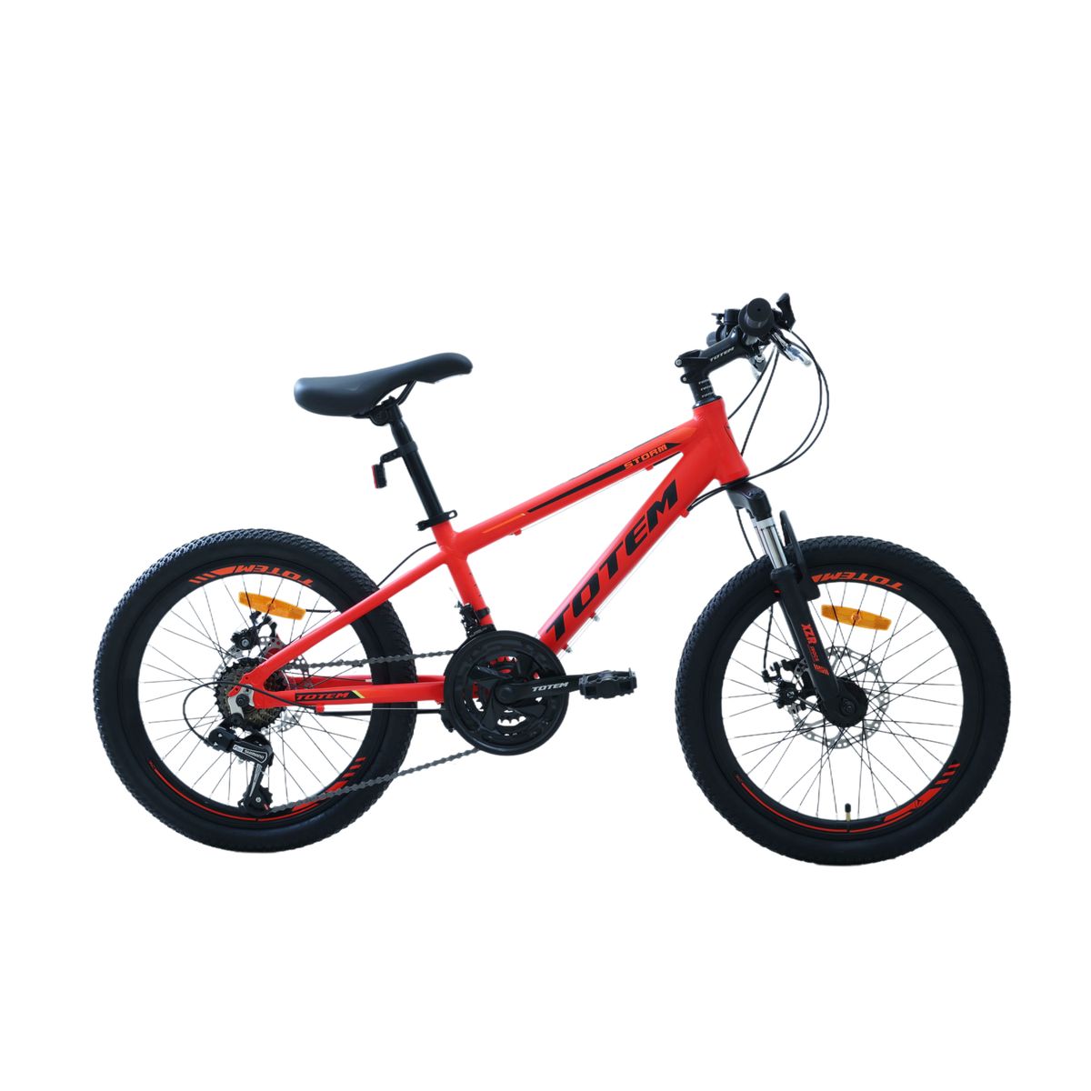 TOTEM - BICICLETA TOTEM MTB ARO 20 MODELO STORM ROJO