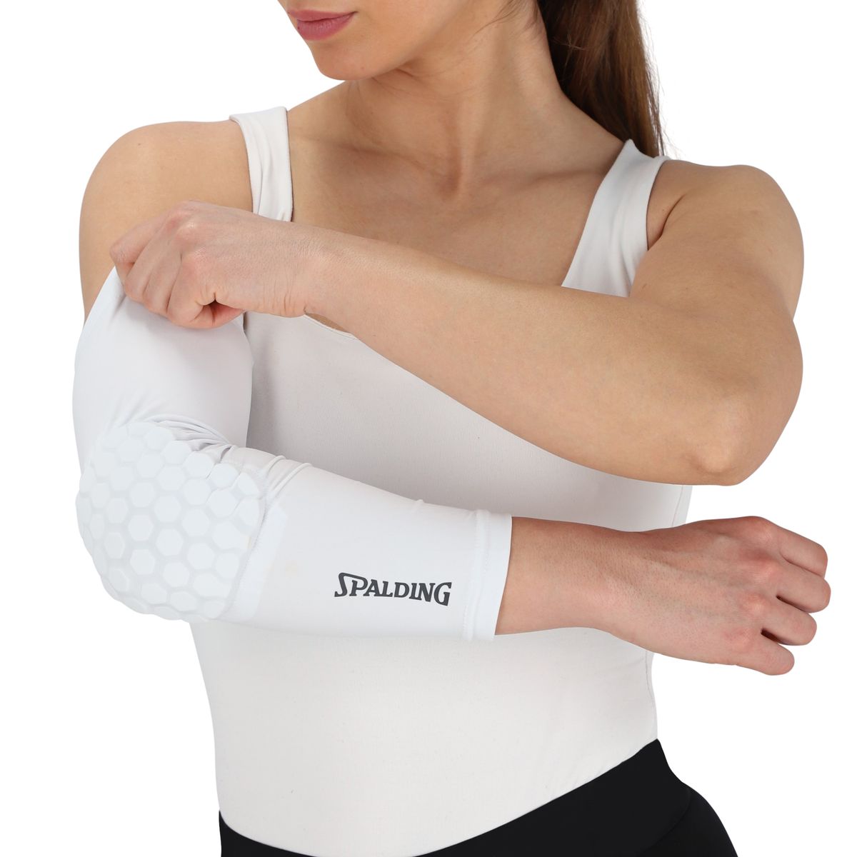 SPALDING - Manga de Compresión Spalding Panal Deportiva