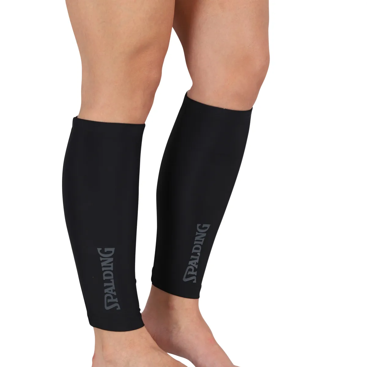 SPALDING - Pantorrilleras de Compresión Spalding Deportivas Negro